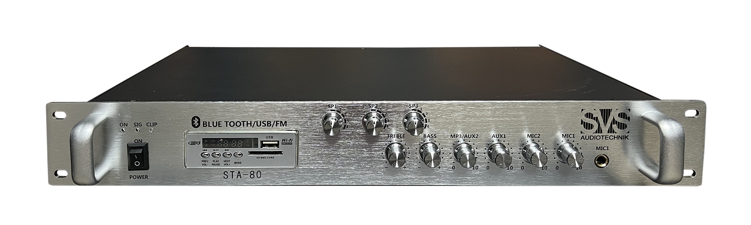 SVS Audiotechnik STA-80 Микшер-усилитель для систем Public Address в Чувашии