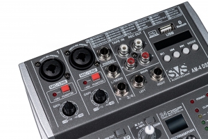 SVS Audiotechnik mixers AM-4 DSP Аналоговый микшерный пульт, 4-канала в Чувашии